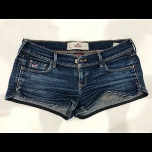 Hollister Denim Shorts Y2K SZ 5 LOW RISE!